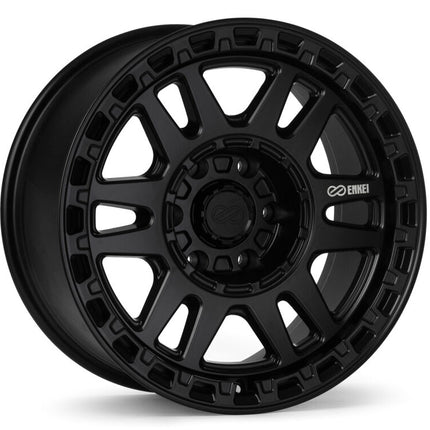 Enkei Trail-Tracker 18x9 / 6x139.7 BP / ET-12 / 106.1mm Bore - Matte Black Wheel