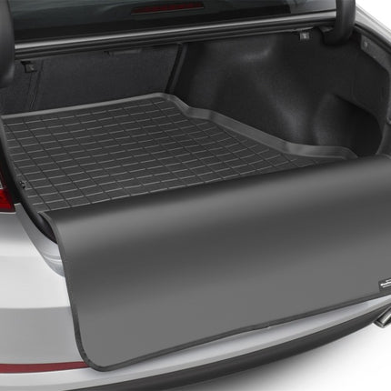 WeatherTech 21-27 BMW 4 Series 430i/M440i Cargo Liner w/ Bumper Protector - Black