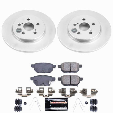 Power Stop 11-17 Lexus CT200h Rear Z23 Coated Brake Kit