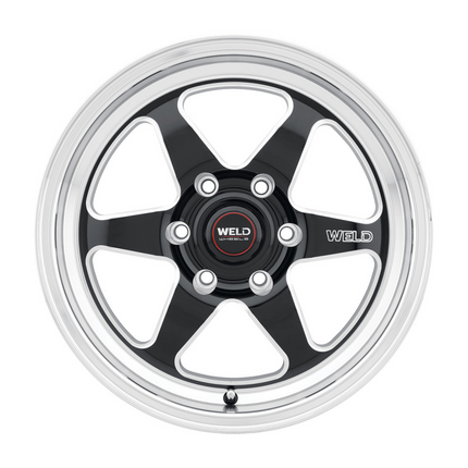Weld S106 20x9.5 Ventura 6 6x139.7 ET06 BS5.50 Gloss BLK MIL DIA 106.1