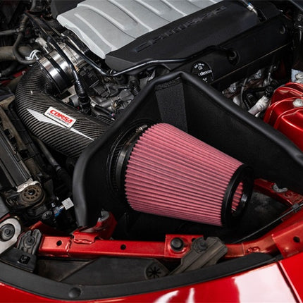 Corsa 16-24 Chevrolet Camaro SS 6.2L V8 Carbon Fiber Open Element Air Intake - Dry