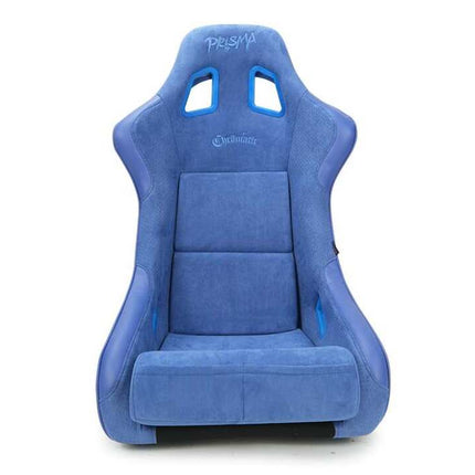 NRG FRP Bucket Seat (Large) Prisma-Chromatic Royal Blue Vegan Suede w/ Chameleon Back