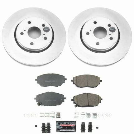 Power Stop 18-22 Toyota C-HR Front Z23 Coated Brake Kit