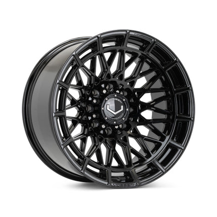 Vossen HFX-3 22x10 - 8x170 - ET18 - Super Deep Face - 125.1 - Gloss Black Wheel
