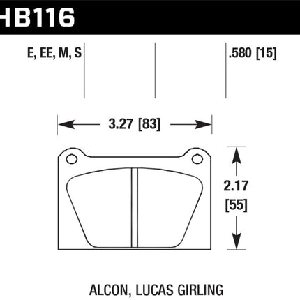 Hawk ER-1 Brake Pads