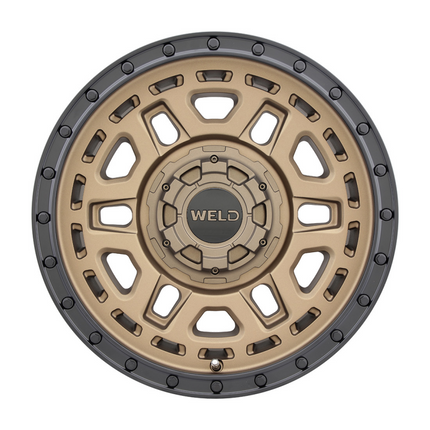 Weld Off-Road Crux 20x10in / 6x135 BP / ET -18 / 106.1mm Bore - Silver Machined Wheel