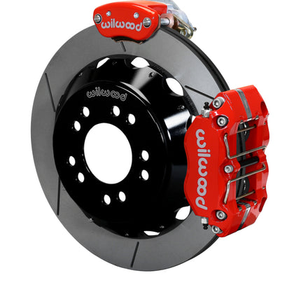 Wilwood kit rear FFR DPR/MC4 IRS 8.8 t-bird 12.88X.81 GT W/LINES red