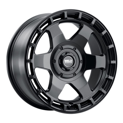 Weld Off-Road Ridge 20x9 - 8x165.1 BP - ET0 - 125.1mm CB - Satin Black Wheel