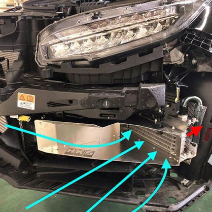 HKS S-Type O/C KIT FK8 CIVIC TYPE-R BLK