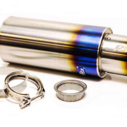 GReddy Universal 2.5in 3-Bolt Tip Revolution Ti Muffler