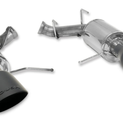 Roush 11-14 Mustang GT Black Tip Axle Back Exhaust