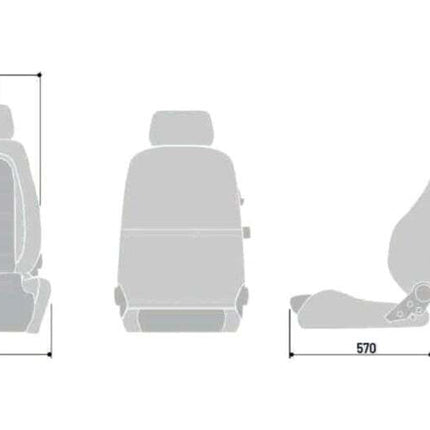 Sparco Seat GT Black/White