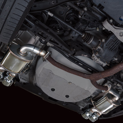 AWE Tuning 22-25 Subaru VB WRX Touring Edition Axle-Back Exhaust - Chrome Silver Tips