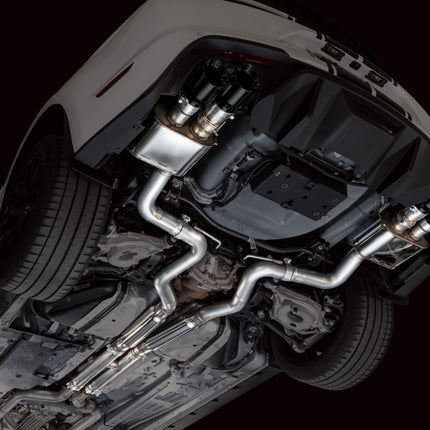 AWE Tuning 18-23 S550 Mustang GT SwitchPath Exhaust - Diamond Black Tips