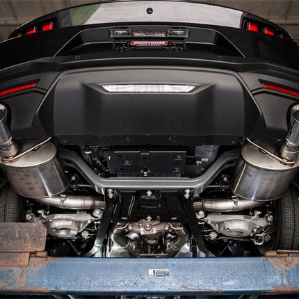 Corsa 24-25 Ford Mustang GT Xtreme 3in Cat-Back Dual Rear Exhaust w/4.5in Straight-Cut Polish Tips