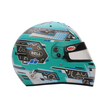 Bell Helmet Rs7 Stamina Anthracite/Red (Hans) 59(7 3/8) Fia8859-2024/Sa2025
