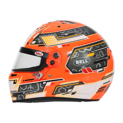 Bell Helmet Rs7-K Stamina Anthracite/Yellow Lrg (60-61) Fia8878-2024/K2025