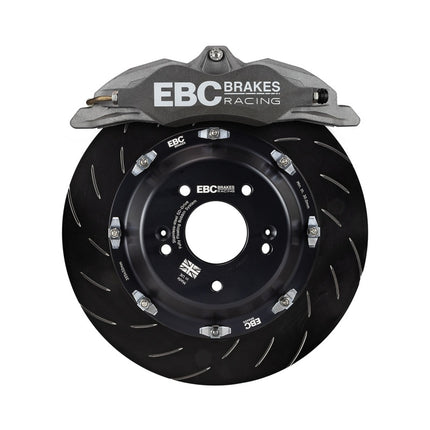 EBC Racing Universal Apollo-4 Race Spec Trailing Front Left Caliper (300mm Min 355mm Max Rotor)