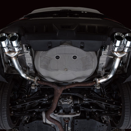 AWE Tuning 22-25 Subaru VB WRX Track Edition Axle-Back Exhaust - Chrome Silver Tips