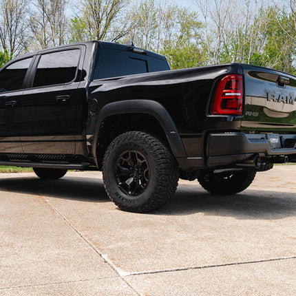 Corsa 25-26 RAM 1500 RHO Crew Cab 3.0L T Cat-Back Dual Rear Exit w/ 5in Single Gun Metal Pro Series