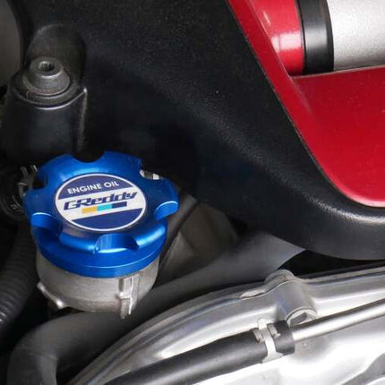 GReddy Type-B Oil Filler Cap Mazda M35-P4.0 - Blue