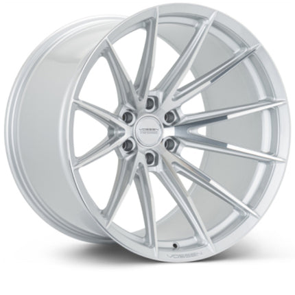 Vossen HFX-2 21x9 - 5x120 - ET30 - Flat Face - 72.56 - Silver Polished Wheel