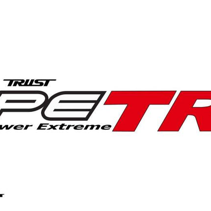 GReddy Titanium Trust PE-TR Tip L 110MM x 115MM - Titanium Burnt Finish