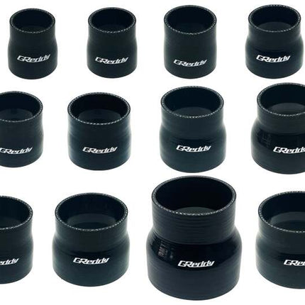 GReddy 60-70mm Silicone Reducer Hose - Black