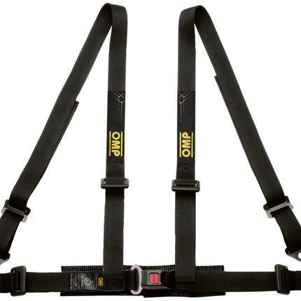 OMP 4 POINTS ECE HARNESS - ROAD 4 ECE 2208 RED