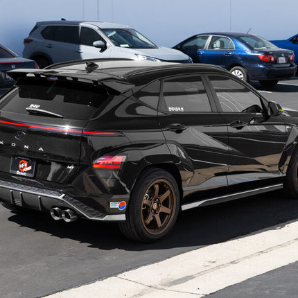 aFe Takeda 2-1/2in 304 Stainless Steel Axle-Back Exhaust w/ Black Tip Hyundai Kona 24-26 L4-1.6L (t)