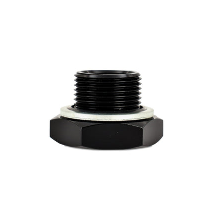 Mishimoto M22 x 1.5 With 1/8-27 NPT Port - Aluminum Fitting - Black