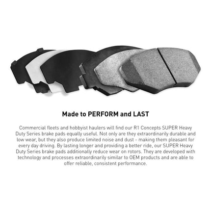 R1 86-92 Ford Cf7000 Cargo Front Super Duty Brake Pads