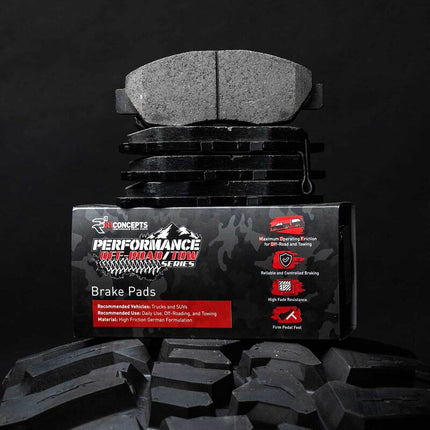 R1 87-12 Workhorse 000Lb Gvw) Front/Rear Performance Off-Road/Tow Brake Pads