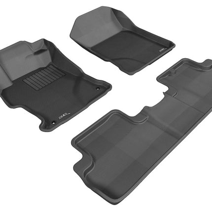 3D MAXpider 12-13 Honda CIvic Coupe Kagu Black Full Set