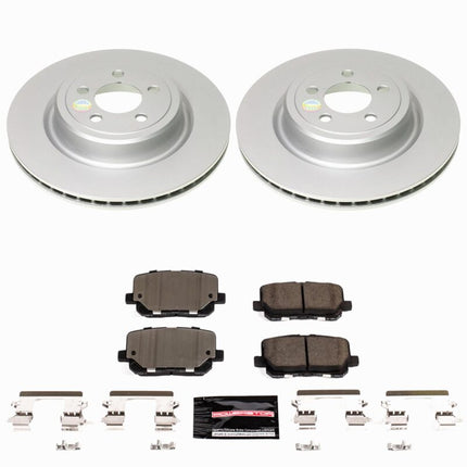 Power Stop 14-23 Dodge Charger Rear Z23 Coated Brake Kit
