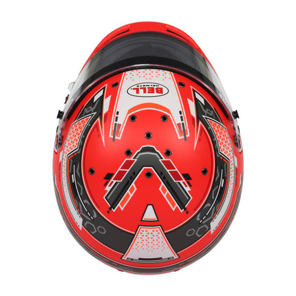 Bell Helmet Rs7 Stamina Anthracite/Red (Hans) 59(7 3/8) Fia8859-2024/Sa2025