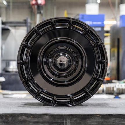 Vossen Forged X Urban UV-7 - 24x10 / ET15 / 5x130 w/ Floating Cap - Gloss Black (Mercedes G Class)