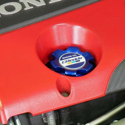 GReddy Type-B Oil Filler Cap Mazda M35-P4.0 - Blue