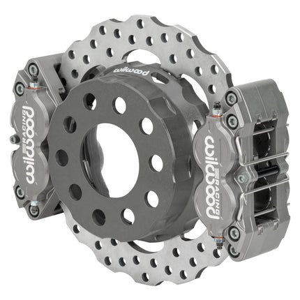 Wilwood Olds/Pont Dynapro SA Lug Drive Dynamic Dual Rear Drag Brake Kit - 2.81 Offset/.68 Stud