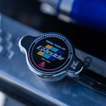 GReddy Type-S 1.3 Radiator Cap Most Nissan / Subaru / Mazda / Mitsubishi / Some Toyota - Brushed