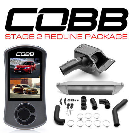 Cobb 23-25 Honda Civic Type R / 24-25 Acura Integra Type-S Stg 2 Redline CF Power Pkg (DS ONLY) - SL