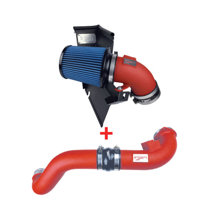 Injen 2020-2026 Toyota Supra 3.0L Turbo Intake and Charge Pipe Power Package - Wrinkle Red