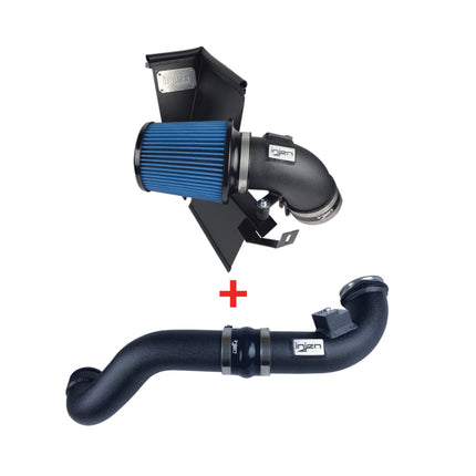 Injen 2020-2026 Toyota Supra 3.0L Turbo Intake and Charge Pipe Power Package - Wrinkle Blk