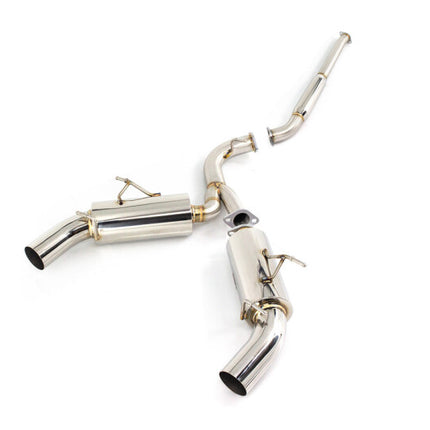 ISR Performance ST Polished Tip Exhaust - Scion FRS / Subaru BRZ / Toyota GT86/GR86