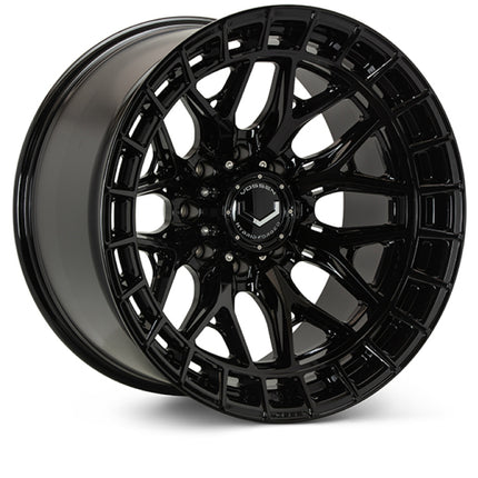 Vossen HFX-1 20x9 - 8x180 - ET18 - Deep Face - 124.3 - Gloss Black Wheel