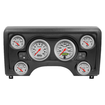 Autometer Ultra-Lite Direct Fit Dash Kit 97-06 Jeep TJ (2 x 3-3/8in. / 4 x 2-1/16in.)