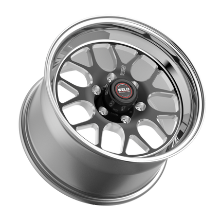 Weld S77 HD 17x9.0 / 6x139.7 BP / 5.7in. BS Black Wheel (Low Pad) - Non-Beadlock