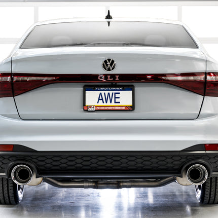 AWE Tuning 22-25 Volkswagen Jetta GLI Touring Edition Exhaust - Chrome Silver Tips