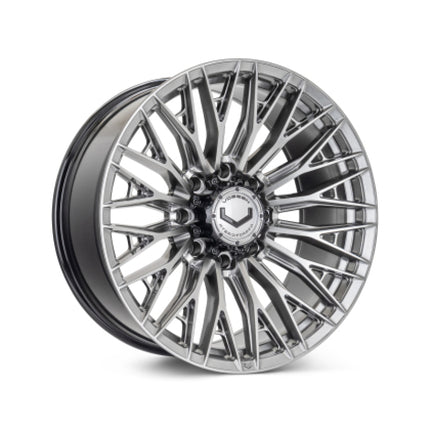 Vossen HFX-6 - 22x12 - 8x165.1 - ET-44 - Ultra Deep Face - 125.1 - Hyper Gunmetal Wheel