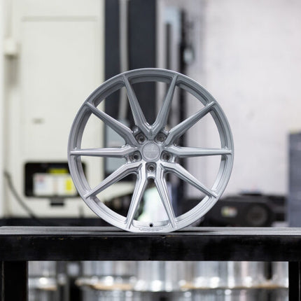 Vossen HF3 - 22x11 - ET19 - 5x120 - 60.1 - SUPER DEEP - SS - Satin Silver Wheel
